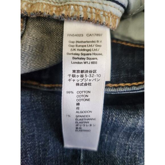 GAP sexy bootcut womens jeans sz 6L nwt no distressing classic preppy tall - Picture 8 of 11